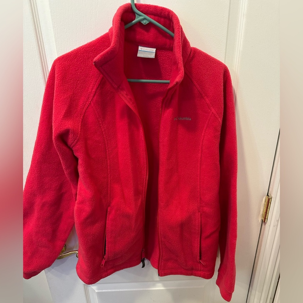 Columbia pink fleece